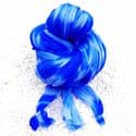 Two colours nylon, Dark blue, Light blue, Stretched Size per piece 1.5m x 15cm, 4 pieces, [SWW0864]