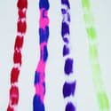 Two colours Specially dyed nylon, Nylon, Assorted colours, Stretched size 1.5m x 15cm, 5 pieces, [SWW0664]