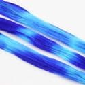 Two colours Specially dyed nylon, Nylon, Dark blue, Light blue, Stretched size 1 piece, 1.5m x 15cm, (SWW0198)