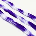 Two colours Specially dyed nylon, Nylon, Dark blue, white, Stretched Size per piece 1.5m x 15cm, 20 pieces, [001SWW0332]