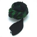 Two colours Specially dyed nylon, Nylon, Dark green, black, Stretched size 1.5m x 15cm, 4 pieces, [SWW0674]