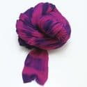 Two colours Specially dyed nylon, Nylon, Dark purple, purple, Stretched size 1.5m x 15cm, 4 pieces, [SWW0668]
