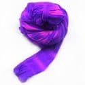 Two colours Specially dyed nylon, Nylon, Dark purple, purple, Stretched Size per piece 1.5m x 15cm, 4 pieces, [SWW0525A]