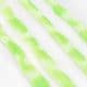 Two colours Specially dyed nylon, Nylon, green, white, Stretched Size per piece 1.5m x 15cm, 4 pieces, [SWW0524a]