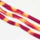 Two colours Specially dyed nylon, Nylon, Lavendar, Yellow, 1 piece, Stretched size 1.5m x 15cm, (SWW0341)