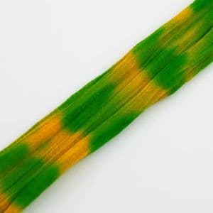 Two colours Specially dyed nylon, Nylon, Olive, Burnt orange, Stretched size 1.5m x 15cm, 1 piece, (SWW0117)