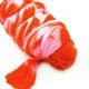 Two colours Specially dyed nylon, Nylon, Pinkish red, Magenta, Stretched Size 1.9m x 26cm, 1 piece, [SWW0719]
