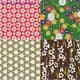 Yuzen Chiyogami bumper pack, 3 inch (7.5cm) square, 160 sheets, (a24)