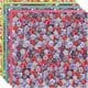 Yuzen Chiyogami floral patterns, Assorted colours, 10cm x 10cm, 1 case of 3 packs, 90 sheets, 70 gsm, [XRC006A]