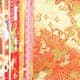 Yuzen Chiyogami floral patterns, Assorted colours, 10cm x 10cm, 15 sheets, [RCZ079]