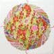 Yuzen Chiyogami floral patterns, Assorted colours, 10cm x 10cm, 30 sheets,[XRC003]