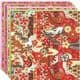 Yuzen Chiyogami floral patterns, Assorted colours, 10cm x 10cm, 30 sheets, [XRC005]