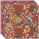Yuzen Chiyogami floral patterns, Assorted colours, 10cm x 10cm, 30 sheets, [XRC005]