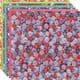 Yuzen Chiyogami floral patterns, Assorted colours, 10cm x 10cm, 30 sheets, [XRC006]