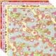 Yuzen Chiyogami floral patterns, Assorted colours, 10cm x 10cm, 30 sheets, [XRC007]