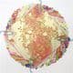 Yuzen Chiyogami floral patterns, Assorted colours, 10cm x 10cm, 30 sheets, [XRC007]