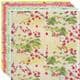 Yuzen Chiyogami floral patterns, Assorted colours, 10cm x 10cm, 30 sheets, [XRC009]