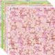 Yuzen Chiyogami floral patterns, Assorted colours, 10cm x 10cm, 30 sheets, [XRC009]