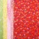 Yuzen Chiyogami floral patterns, Assorted colours, 28cm x 40cm, 5 sheets, [RCZ118]