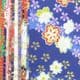 Yuzen Chiyogami floral patterns, Assorted colours, 5cm x 5cm, 40 sheets, [RCZ071]