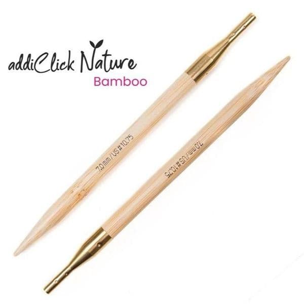 Addi Click - Bamboo Needle Tips & Cords