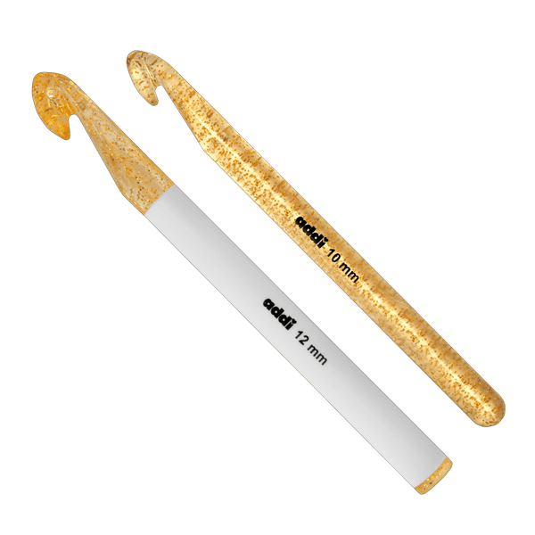 Champagne Plastic Crochet Hook
