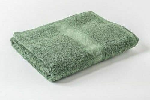 Bottle Green 100% Cotton Towel 500 Gsm