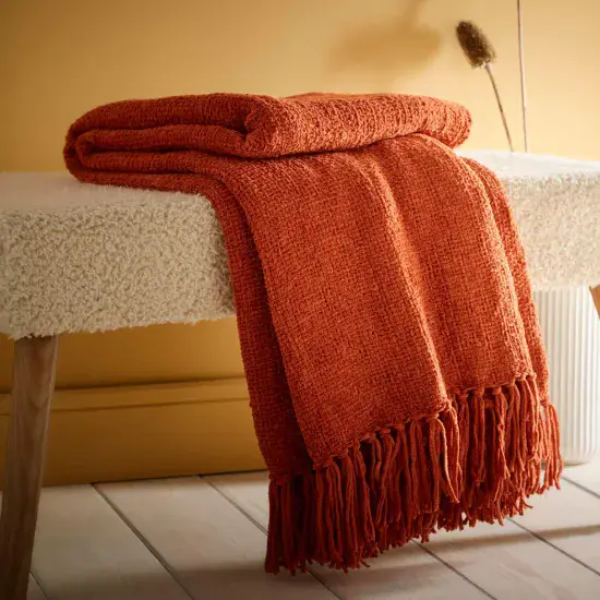 Chenille Throws & Blankets