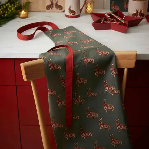 Cooksmart Heritage Hare 100% Cotton Apron