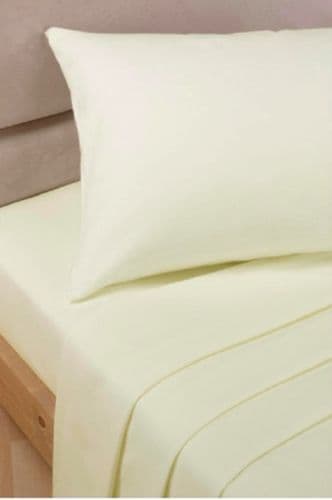 Cream Easycare Polycotton Bed Linen