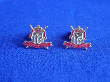 16th / 5th QUEEN'S ROYAL LANCERS CUFF LINKS