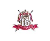 16th/5th The Queen's Royal Lancers Sweetheart / lapel Pin