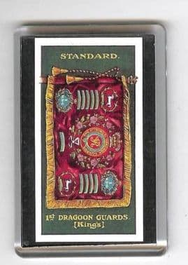 1st DRAGOON GUARDS (KINGS) STANDARD FRIDGE MAGNET
