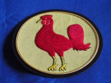 23rd INDIAN DIVISION BLAZER BADGE