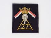 27th LANCERS BLAZER BADGE