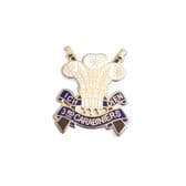 3rd Carabiniers (Prince of Wales's Dragoon Guards) ( Ich Dien (I Serve) ) Lapel / Sweetheart Pin