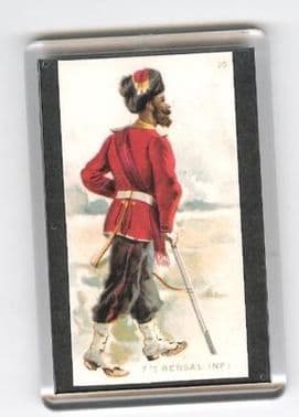 7th BENGAL INFANTRY 1900 FRIDGE MAGNET (2)