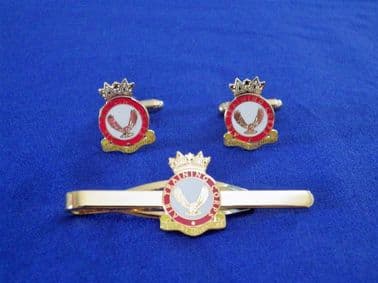 AIR TRAINING CORPS ( ATC ) CUFF LINK AND TIE GRIP / CLIP SET