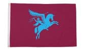 AIRBORNE FORCES PEGASUS CREST 5ft X 3ft