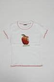 APPLE WITH A BITE OUT 3/4 SLEEVED TOP ( GT22 )