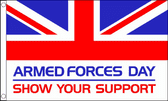 ARMED FORCES DAY 3FT X 2FT