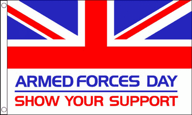 ARMED FORCES DAY 3FT X 2FT