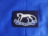 BERKSHIRE YEOMANRY BLAZER BADGE