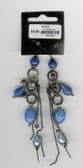 BLUE DROP EAR RINGS ( FJ10 )