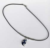 BLUE GOTHIC SYMBOL NECKLACE (GN19)