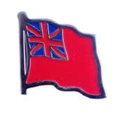 British Merchant Navy ( MN ) Red Ensign Tie Clip