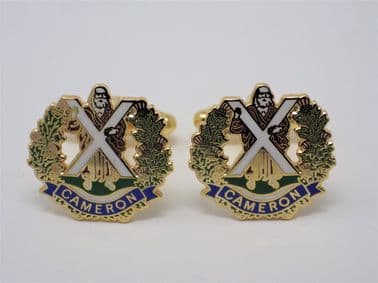 CAMERON HIGHLANDERS CUFF LINKS