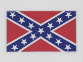 CONFEDERATE REBEL FLAG 3D EFFECT FRIDGE MAGNET (1)