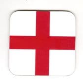 CROSS OF ST GEORGE COASTER (S)