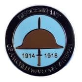 Descendant of a World War One Veteran Lapel / Sweetheart Pin